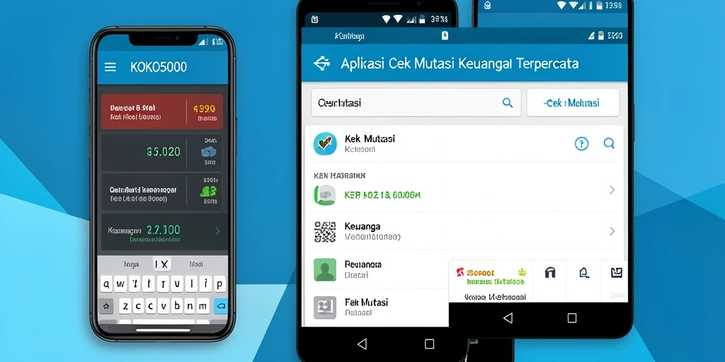 Antarmuka pengguna KOKO5000 yang bersih dan mudah digunakan.