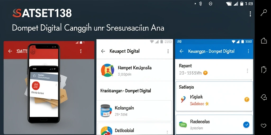 Antarmuka pengguna SATSET138 yang intuitif dan mudah digunakan.